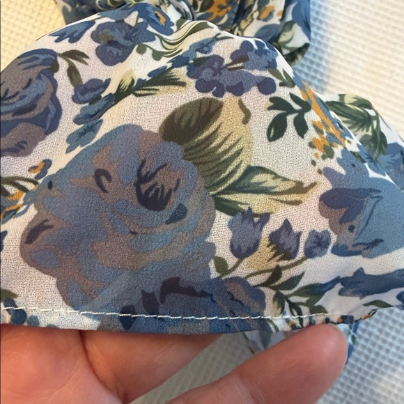 Lavish Alice Floral Print Ballom Sleeves Mini Dress Size 4 NWT - Picture 11 of 15